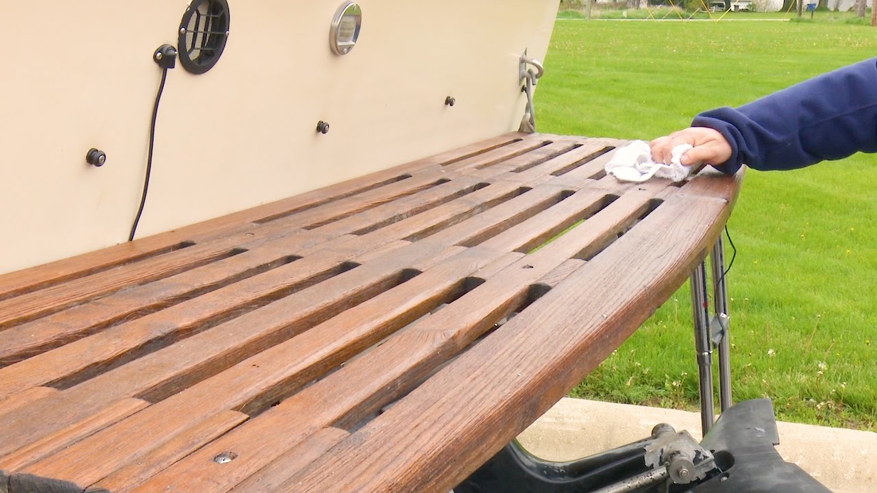 Restore Teak with Iosso Teak Cleaner