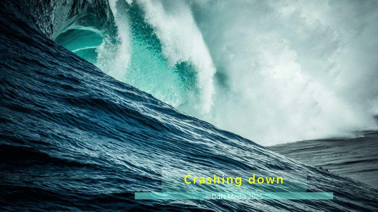 Crashing down