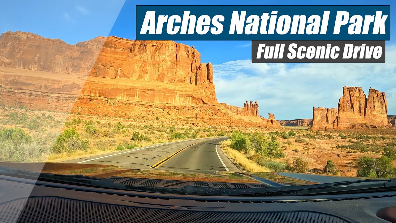Stunning Utah Landscapes: Full Arches National Park Scenic Route