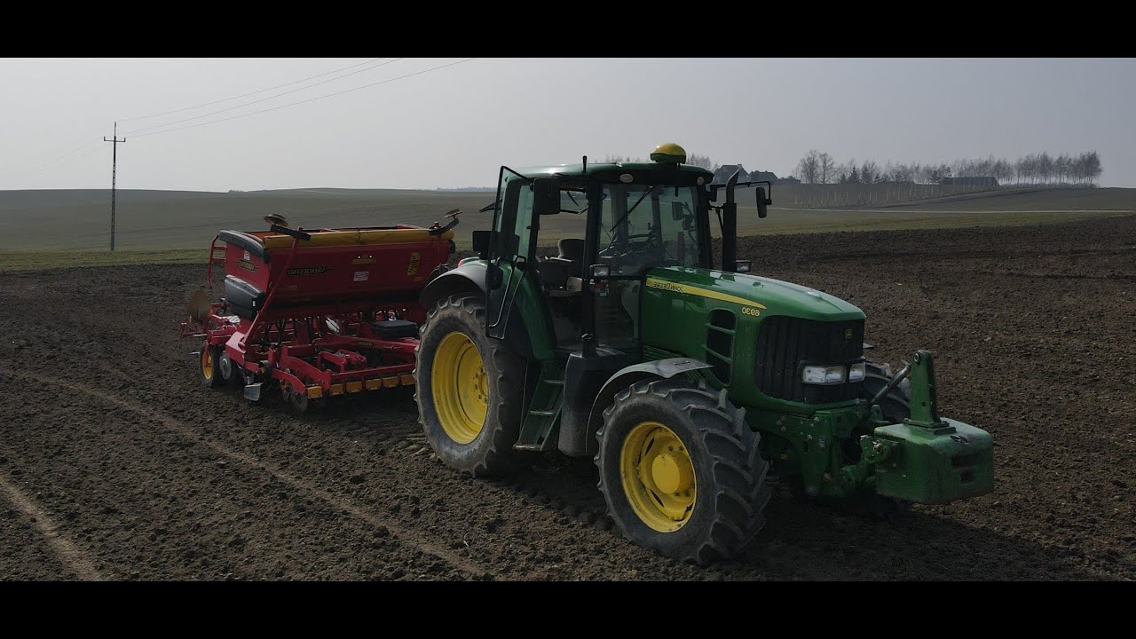 Siew Jęczmienia Jarego 2021!!!! John Deere 6930 / Vaderstad Rapid 300s / GR WOJKEP