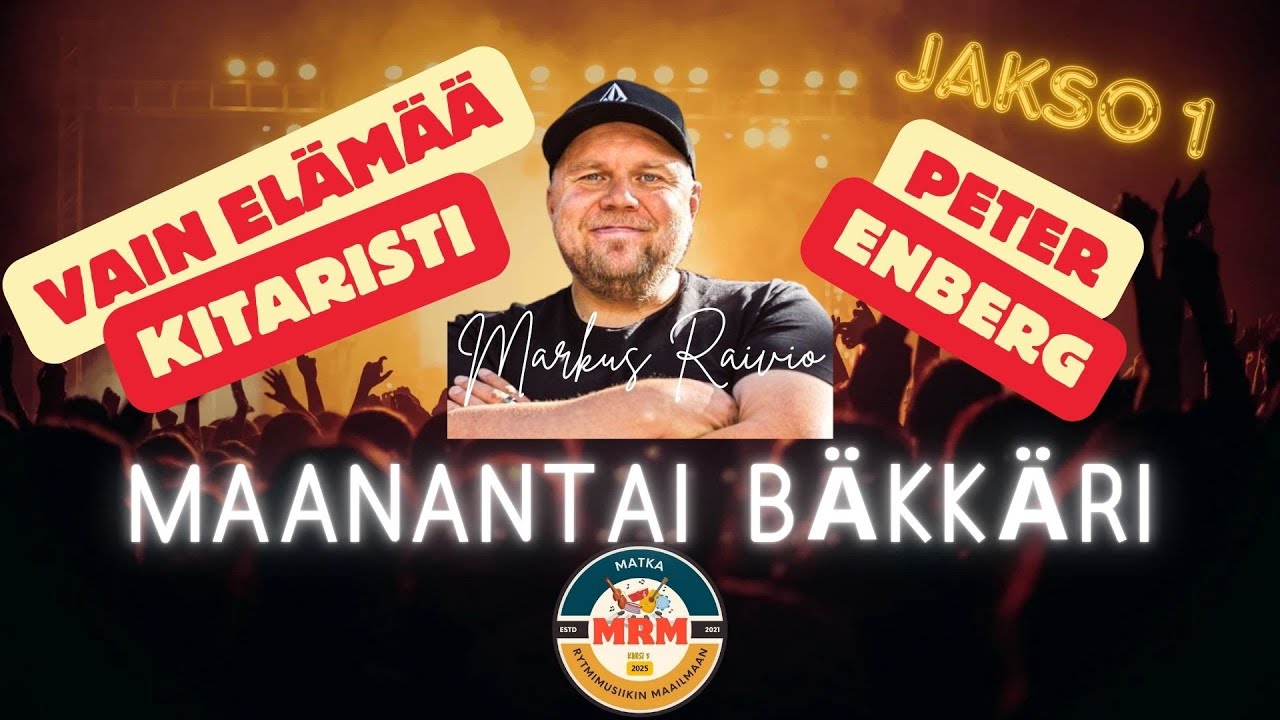 MRM esitt&auml;&auml;: Maanantai b&auml;kk&auml;ri, kausi 1, jakso 1.