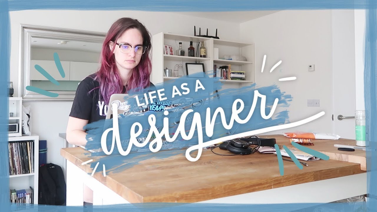 Feeling unproductive... | Life as a Designer Vlog