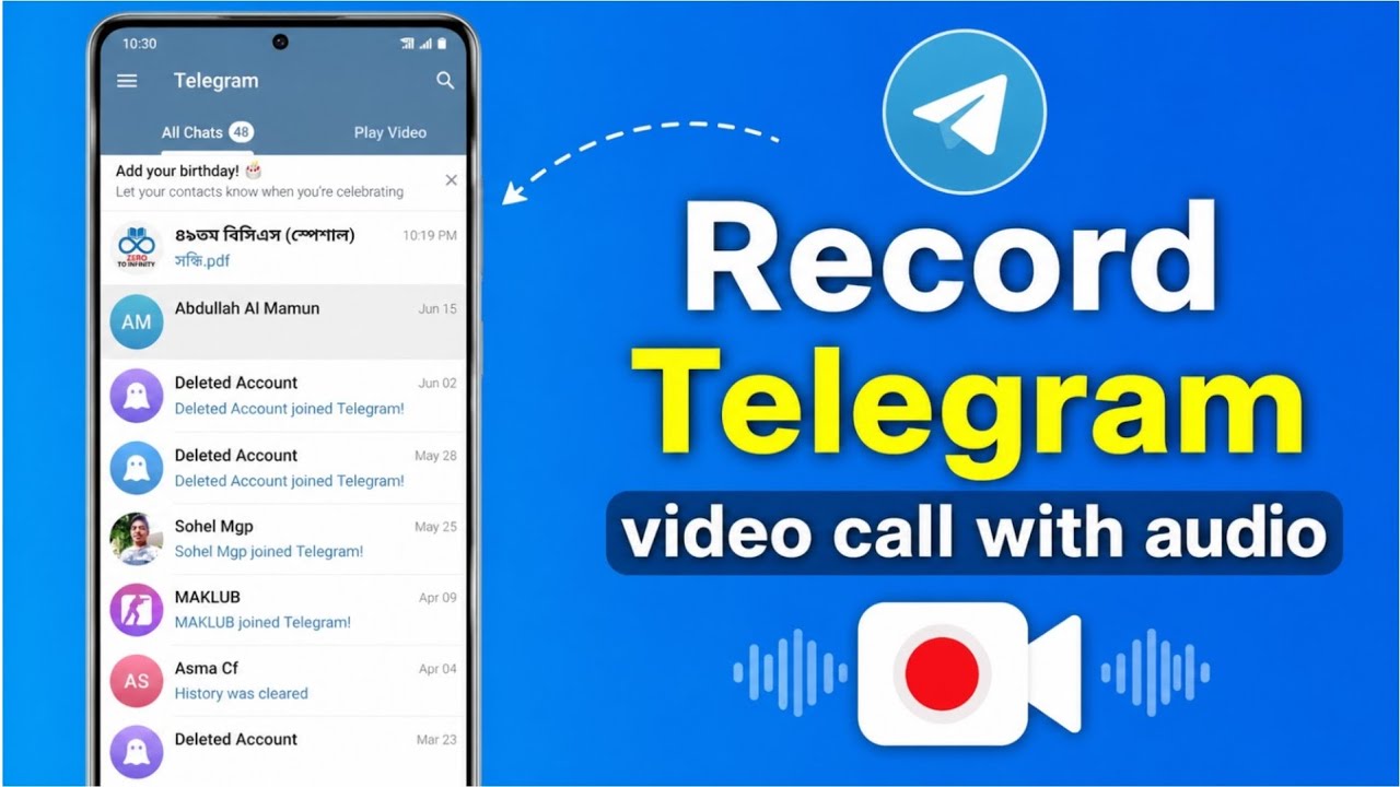 Как записать видеозвонок в Telegram | Запись звонков в Telegram