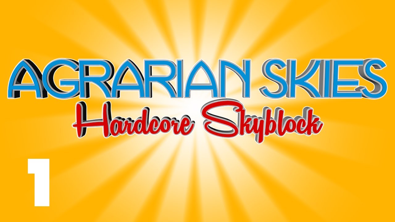 FTB Agrarian Skies #1 Dat Questing (Minecraft Modded Skyblock)
