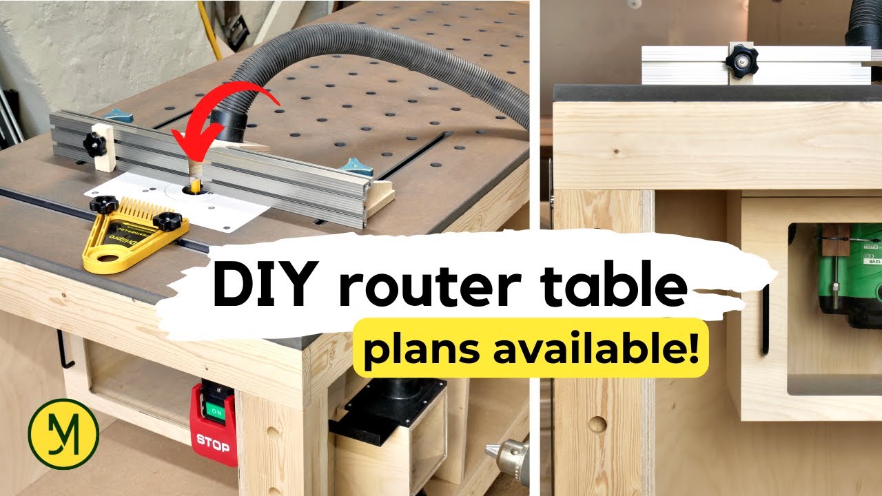 YOU CAN MAKE THIS ROUTER TABLE  - p. 2 of Workbench Build series│with woodworking plans!
