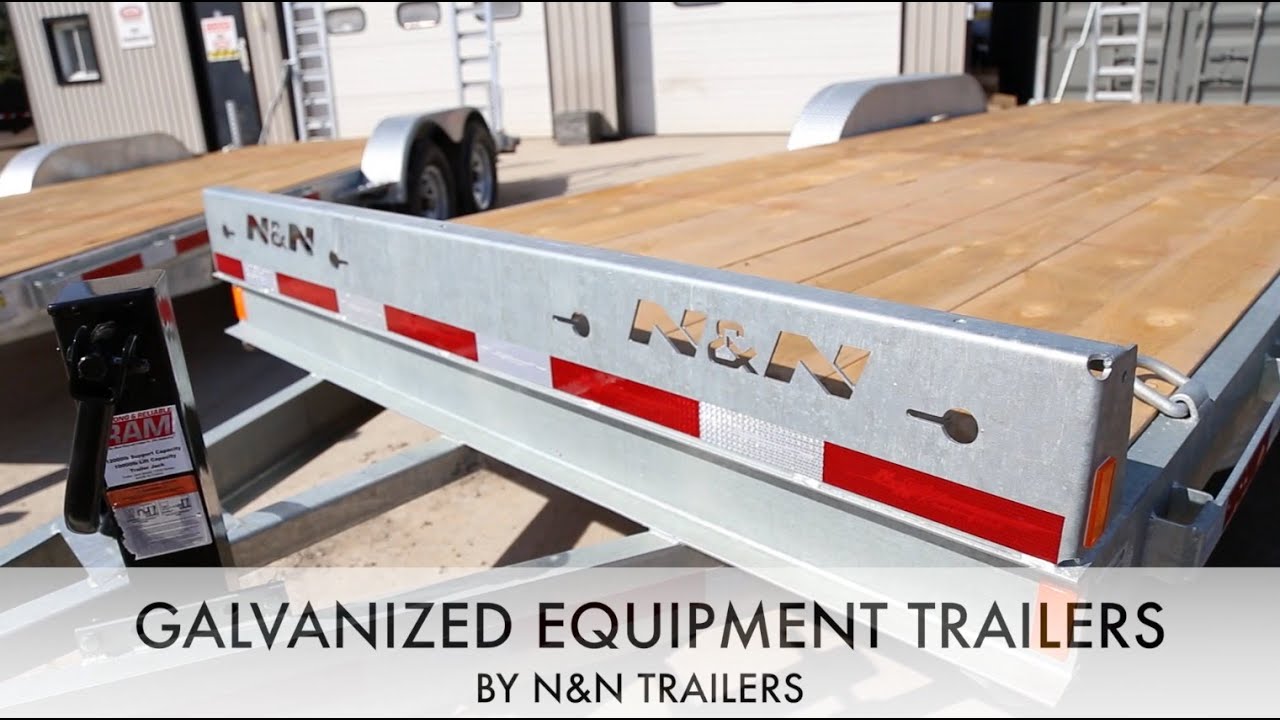 Galvanized N&N Equipment Trailers - Old Version