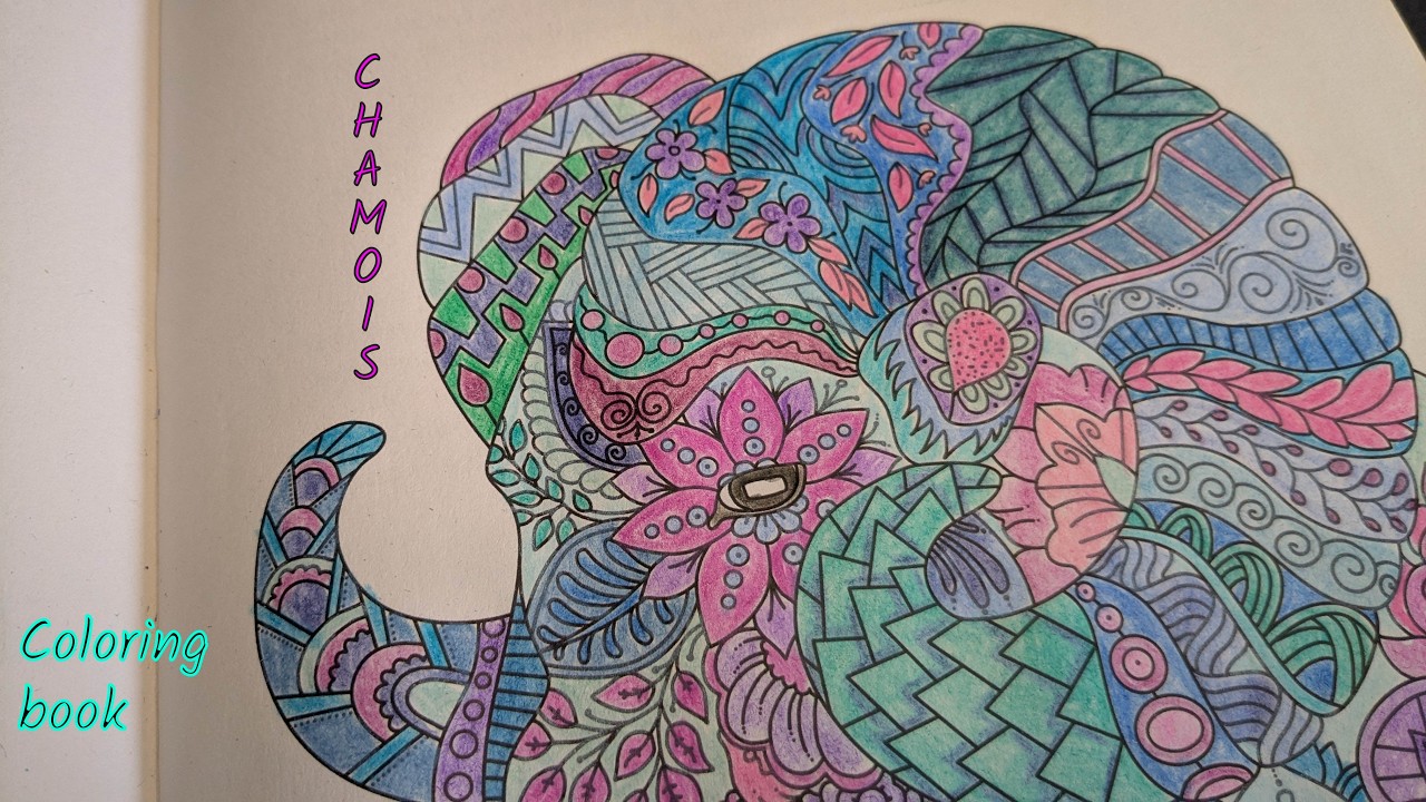 Detailed Mandala Chamois Coloring Satisfaction