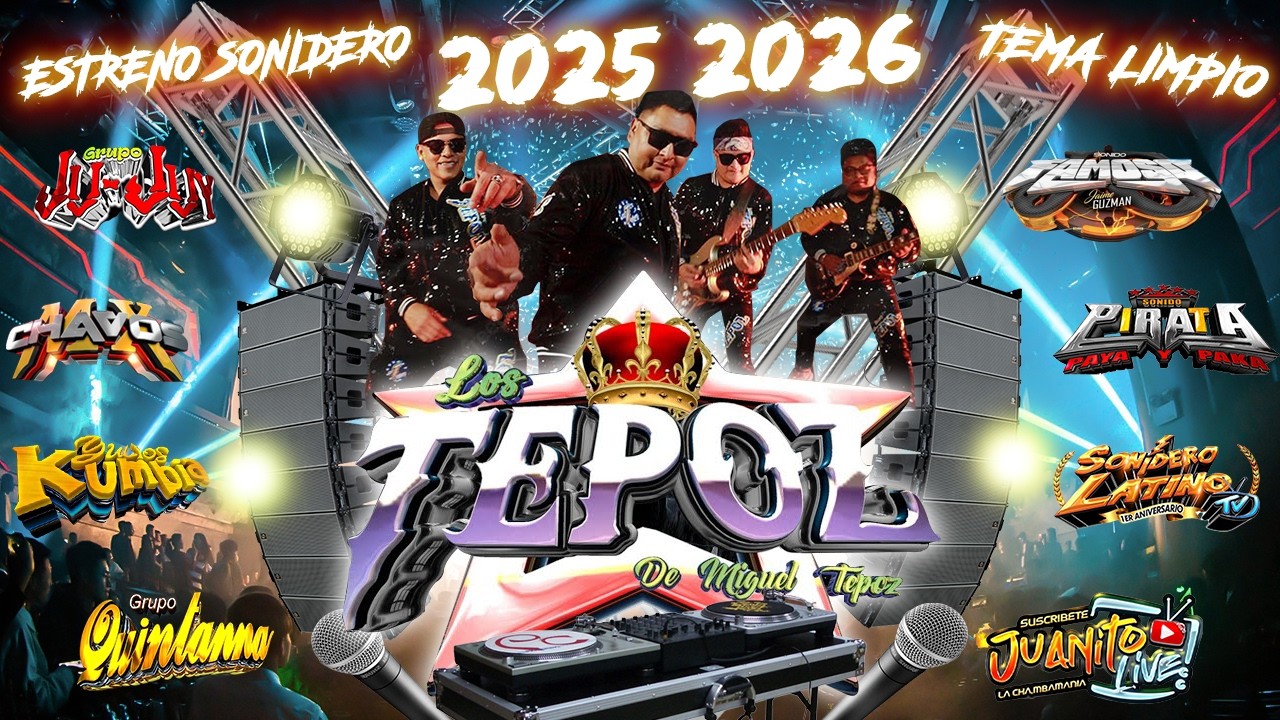 ⚡LAS MEJORES CUMBIAS SONIDERAS PERRONAS 2026😎CUMBIAS CHINGONAS MIX CUMBIAS PARA BAILAR TODA LA NOCHE