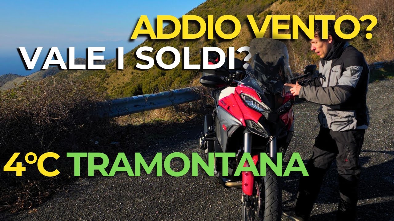 Basta turbolenze! Cupolino WRS su Multistrada V4: test e conclusioni