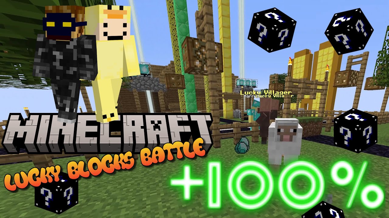 Pures schwarzes Glück - Lucky Blocks Battle