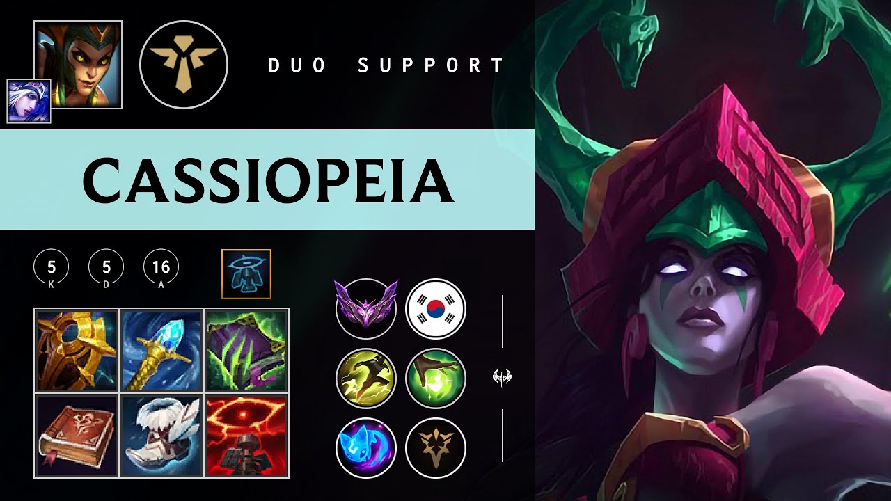 Cassiopeia Support vs Bard - KR Master Patch 26.02