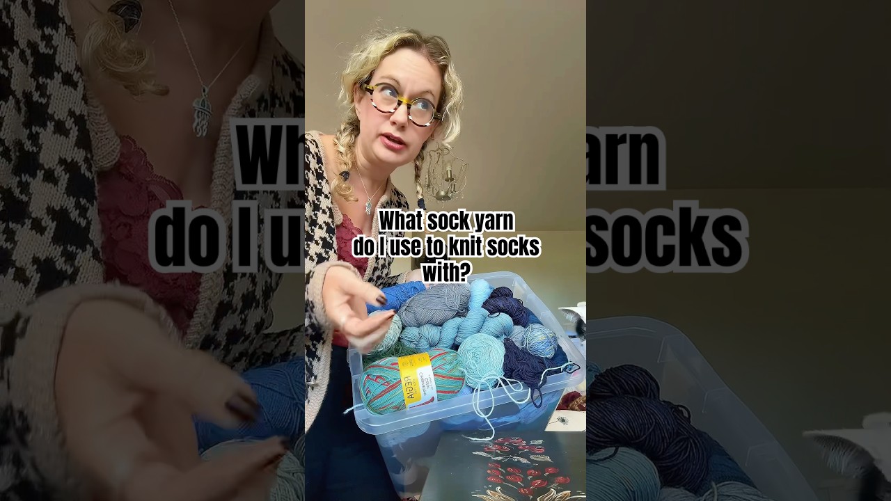 Do you have any sock yarn favourites? #stoneknits #knitting #sockknitting