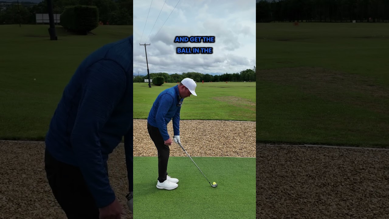 Simple golf setup to take onto the course #golf #golflesson #golftips #golfsetup