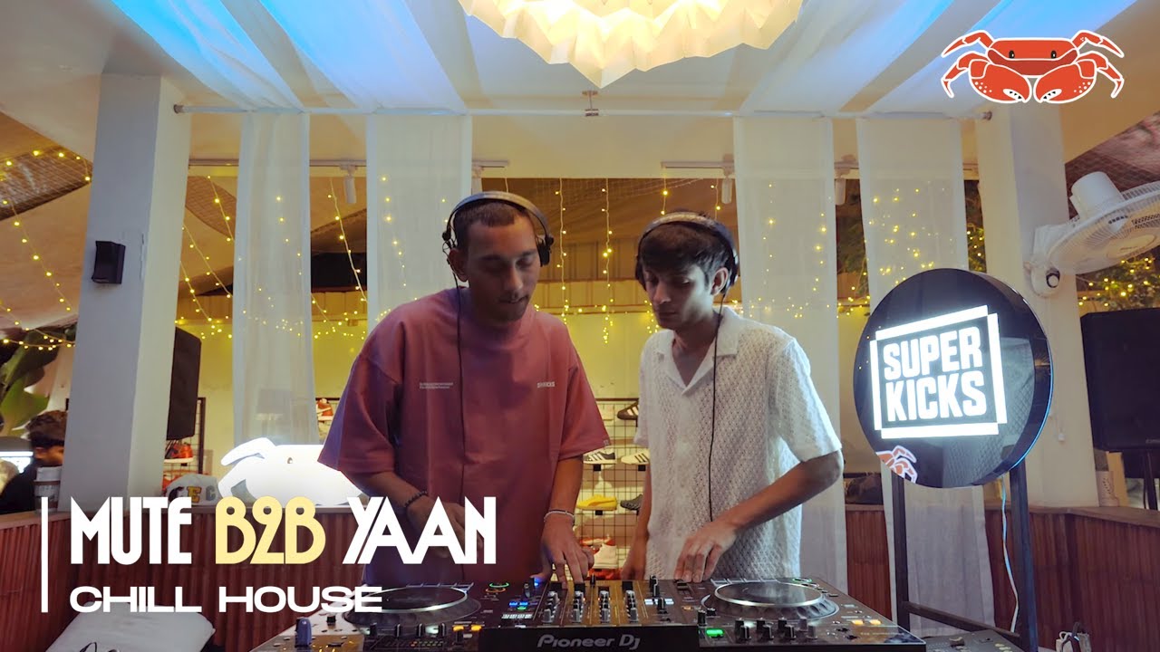 Crab Culture X Superkicks | Episode 1 | Mute B2B Yaan | Chill house set