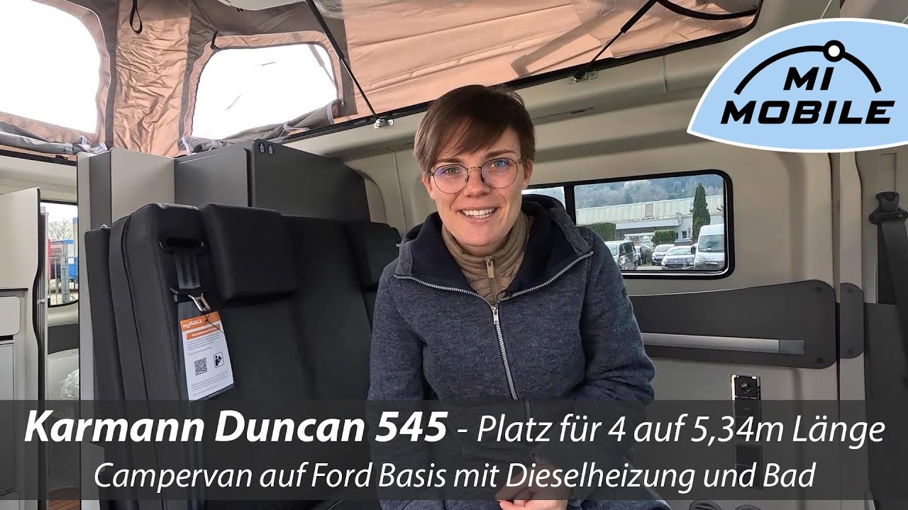 Knaller Angebote für neuen Campervan - Karmann Duncan 545 und 495 - Alternative zum Ford Nugget