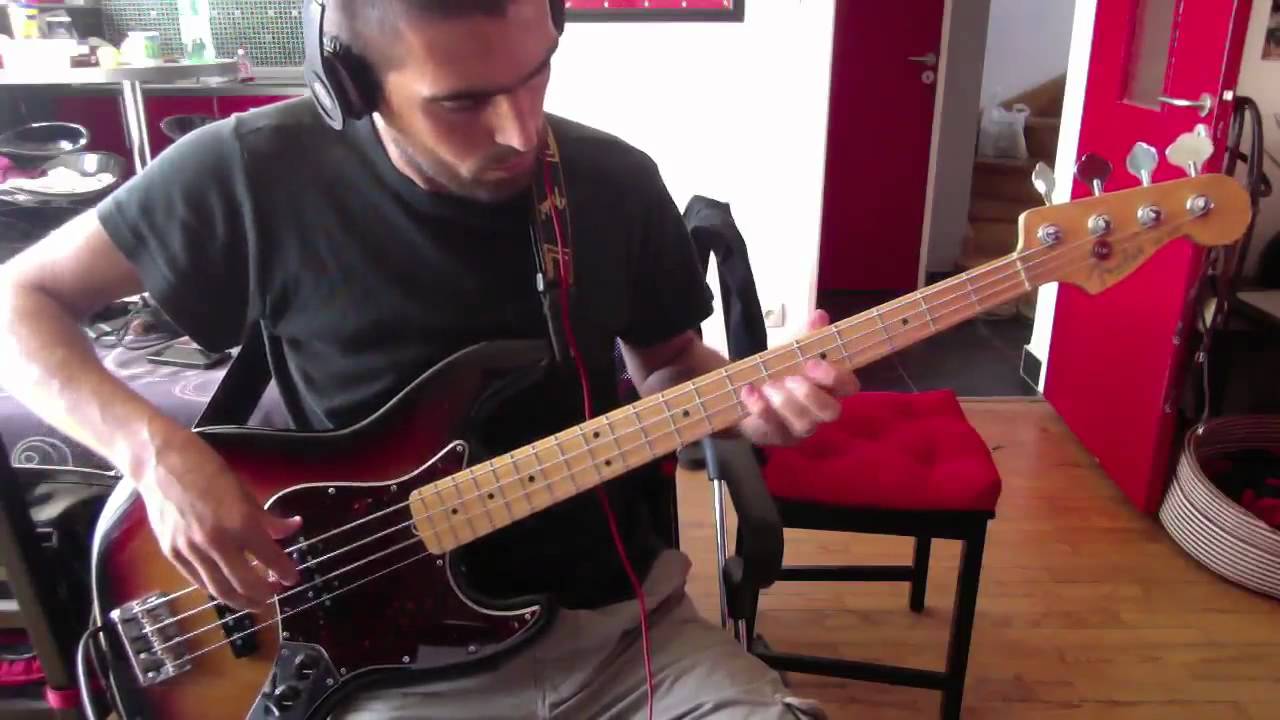 Red Hot Chili Peppers - Fat Dance - Bass Cover