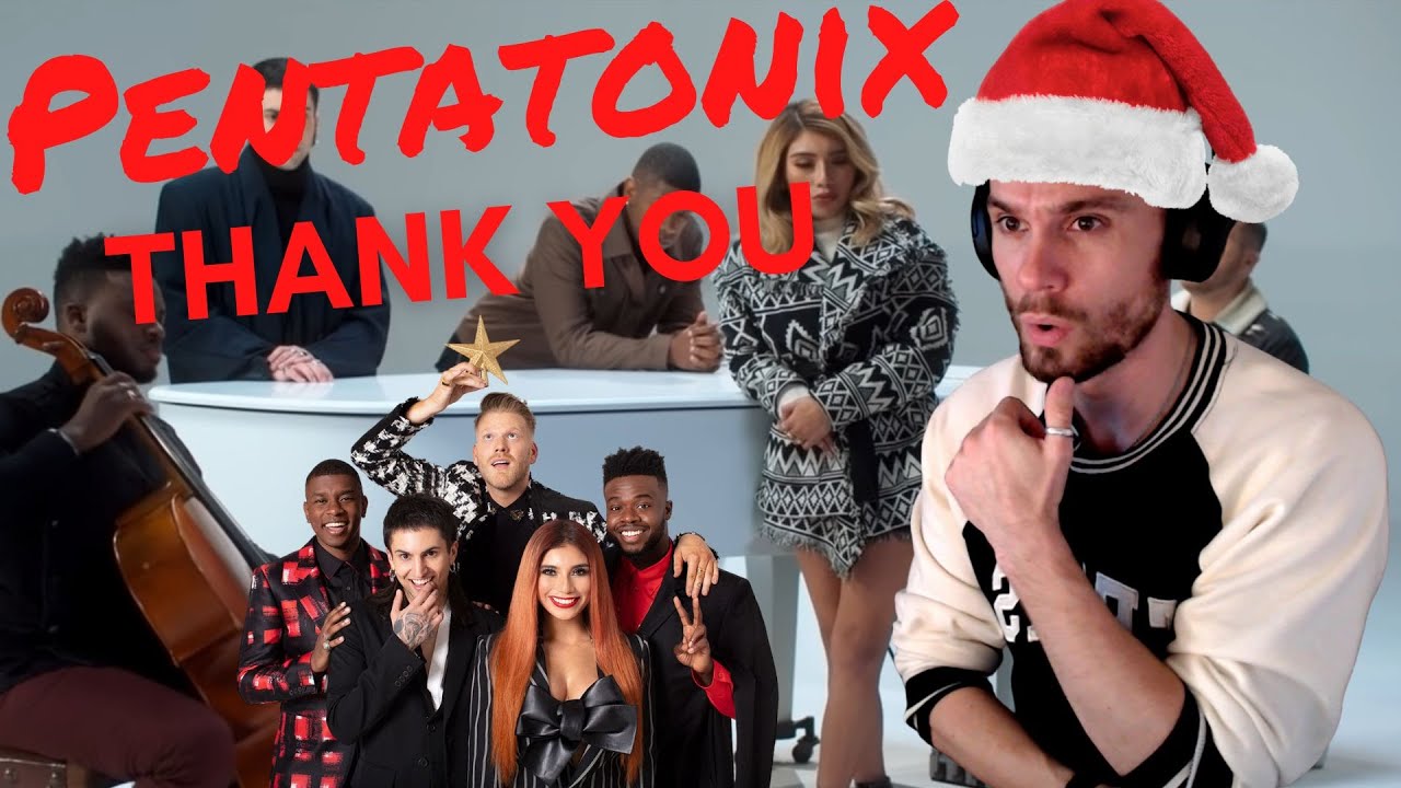 REACTING TO Pentatonix - Thank You