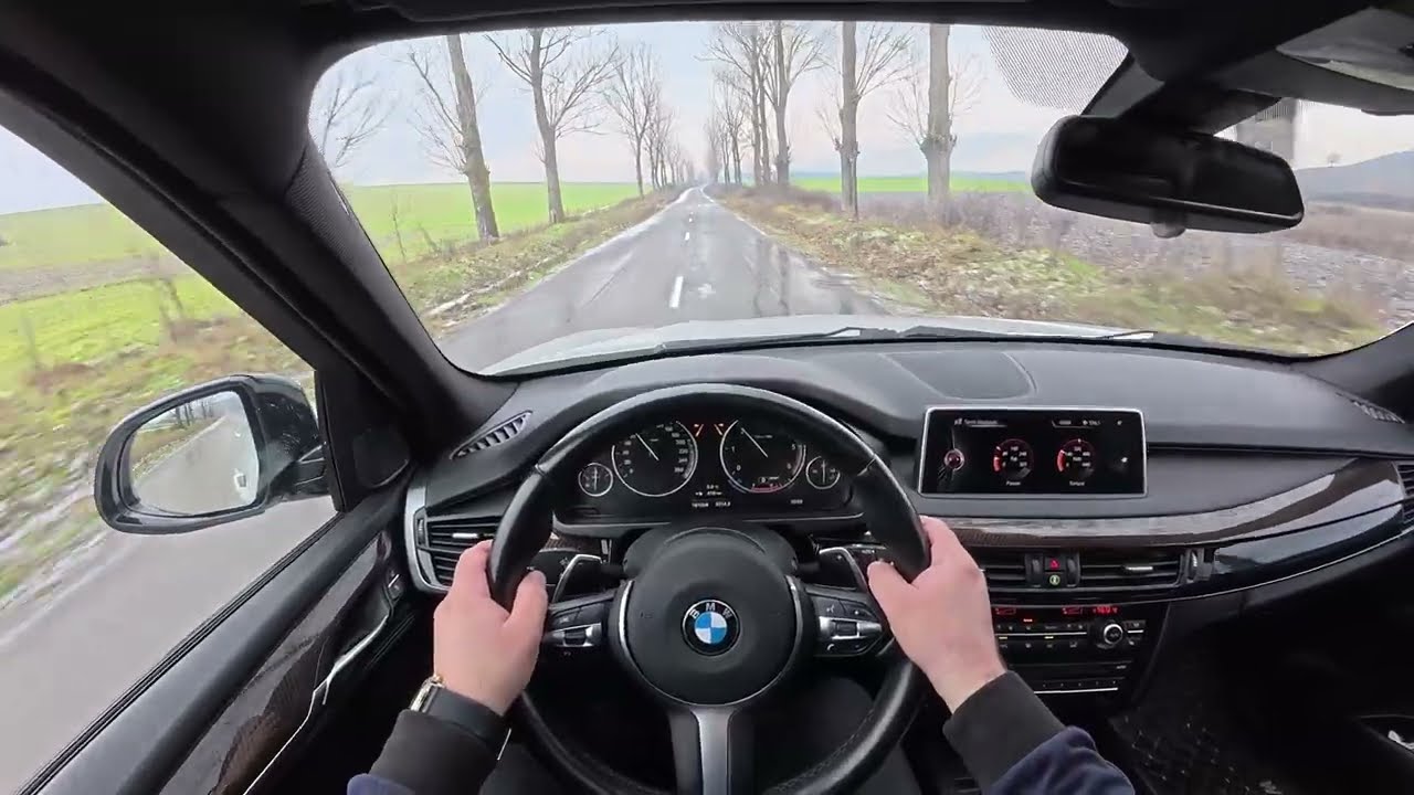 POV: Relaxing Drive BMW X5 40D