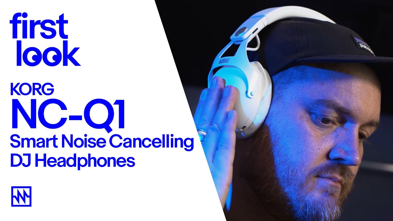 First Look: Korg NC-Q1 - Innovative DJ Headphones Designed to Protect Your Hearing 😲