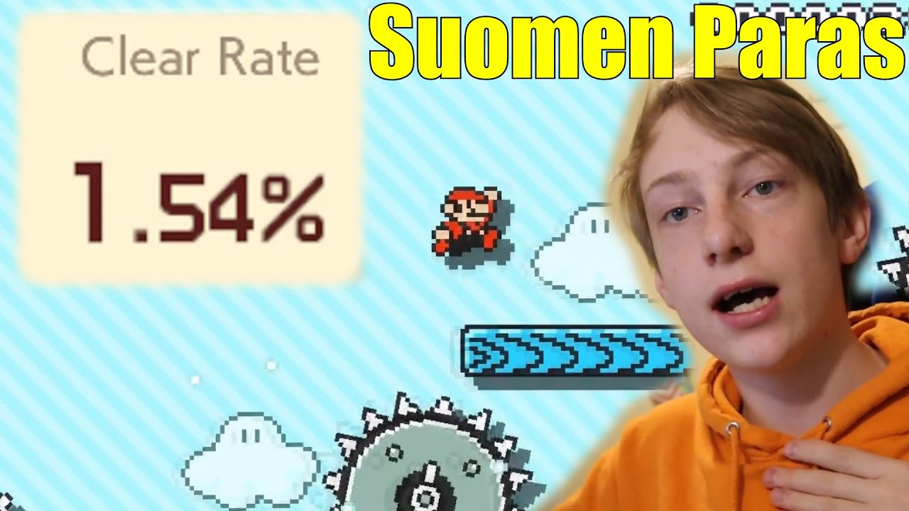 Olen Suomen Paras Mario Maker 2 Pelaaja