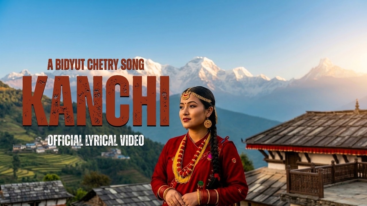 Kanchi (कान्छी) - Official Lyric Video with English Subtitles | Nepali Song | Bidyut Chetry