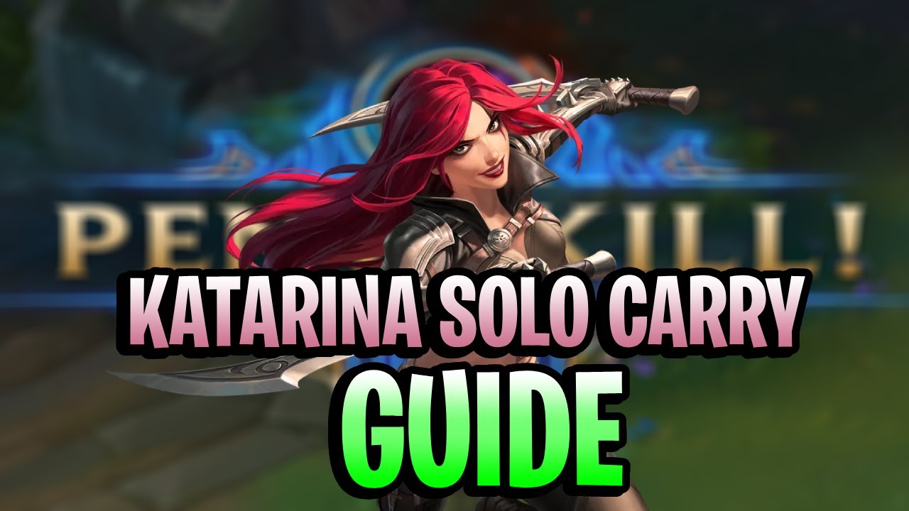 HOW TO SOLO CARRY WITH KATARINA (Full Commentary)