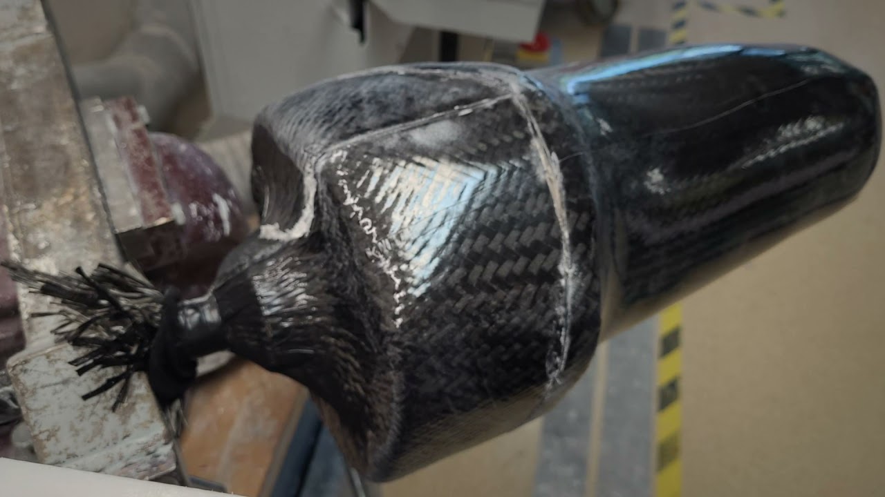 Stop Go Animation of a TF Prosthetic Socket Lamination