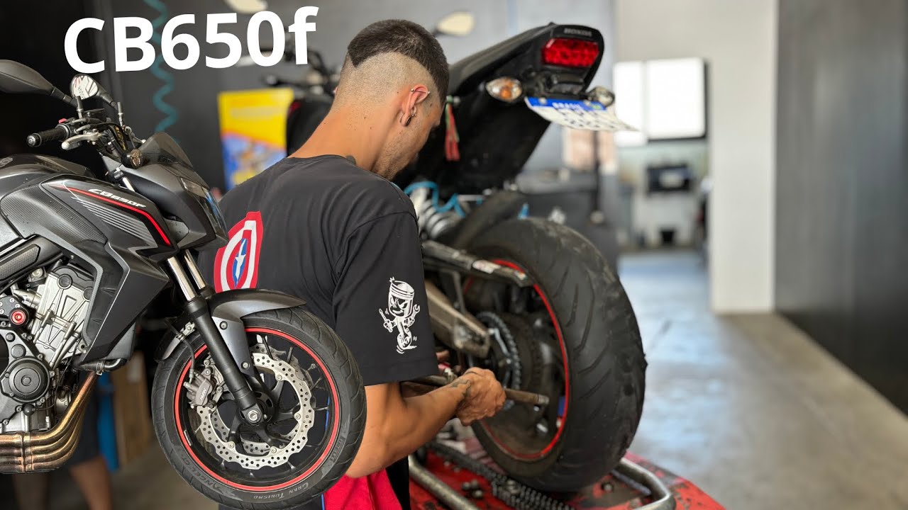Quando Trocar a Relação da CB650F? (Antes do Prejuízo)