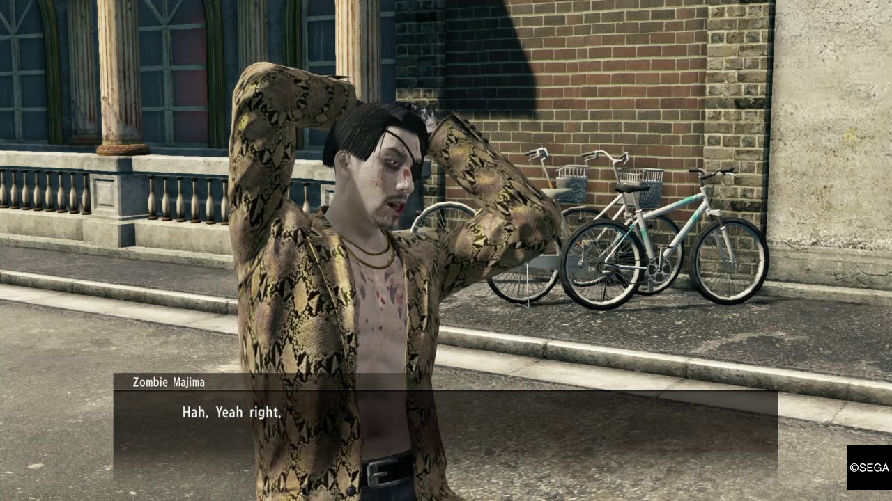 YAKUZA KIWAMI - Dancing Zombie Majima