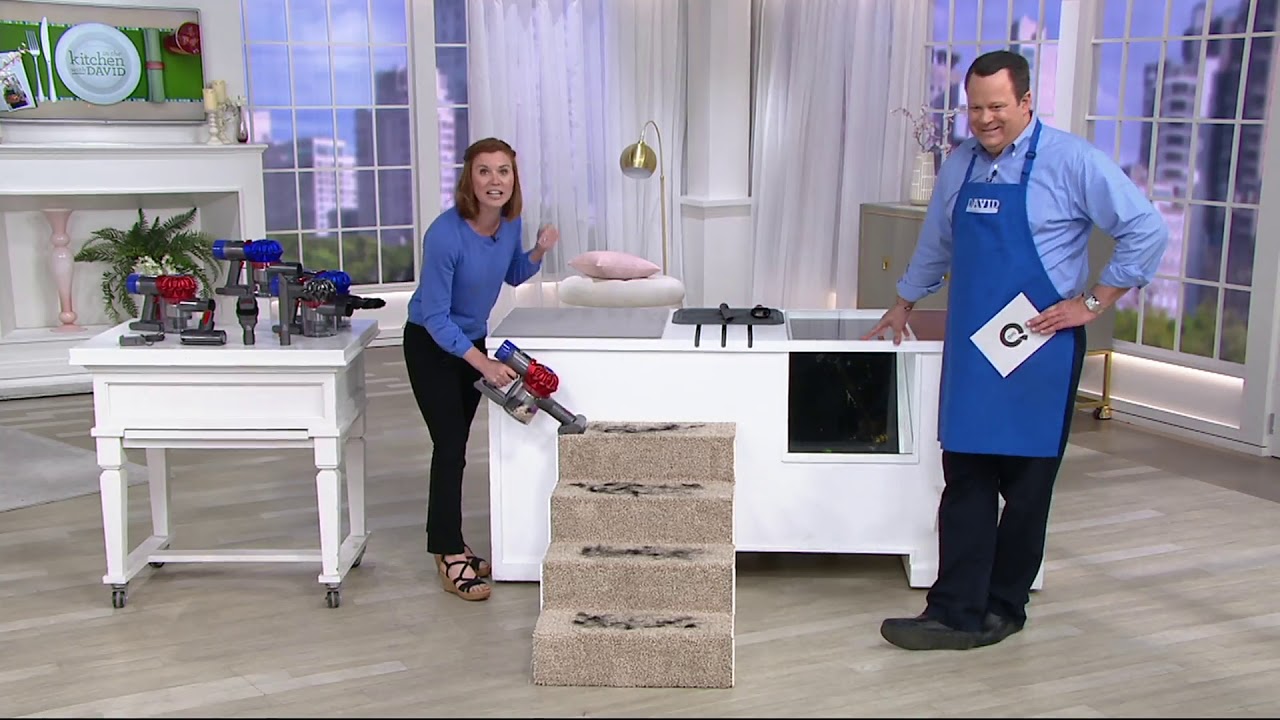 Dyson V7 Trigger Pro Handheld Vacuum Assorted Tools & HEPA Filter on QVC