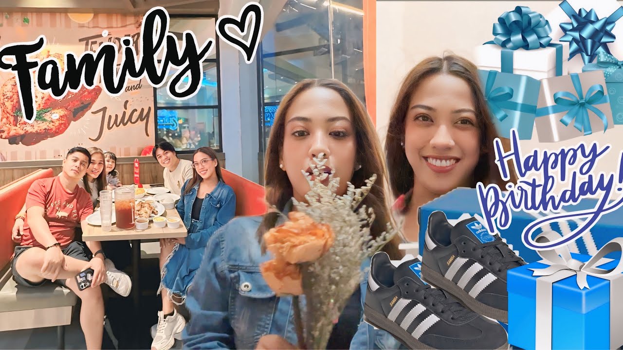 DINNER DATE with MY EXTENDED FAMILY😍!(UNBOXING GABRYLLE LLOYD’S ADVANCE BIRTHDAY GIFT🎁!)