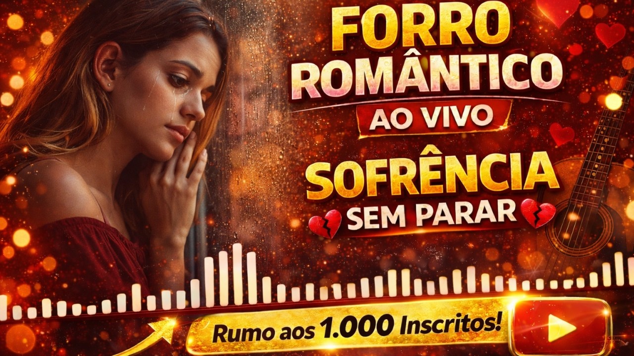 FORRÓ ROMÂNTICO AO VIVO 💔 Sofrência Pra Ouvir Agarrado | Rumo aos 1.000 Inscritos 🔥