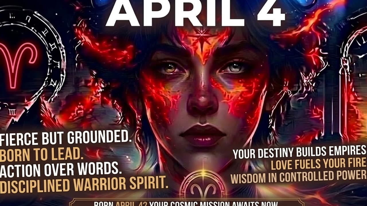 Born April 4? The SECRET They Hide From You ♈