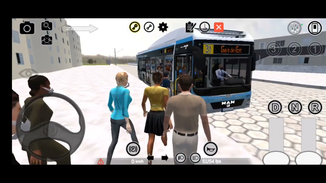 [FR] PROTON BUS SIMULATOR #11 BUS 31 RATP EN MAN LION'S CITY A21 3 PORTES HYBRID !!!!