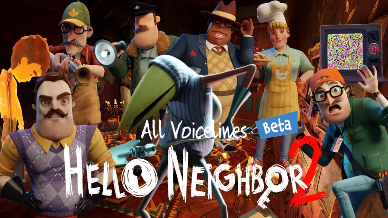 Hello Neighbor 2 Beta: Все озвученные реплики (с субтитрами)