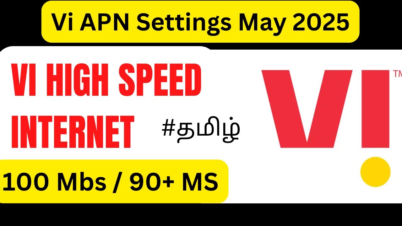 Boost Vi Net Speed With Vi 5g | Vodafone-idea APN Settings Tips | Quick Internet Tamil | 2025