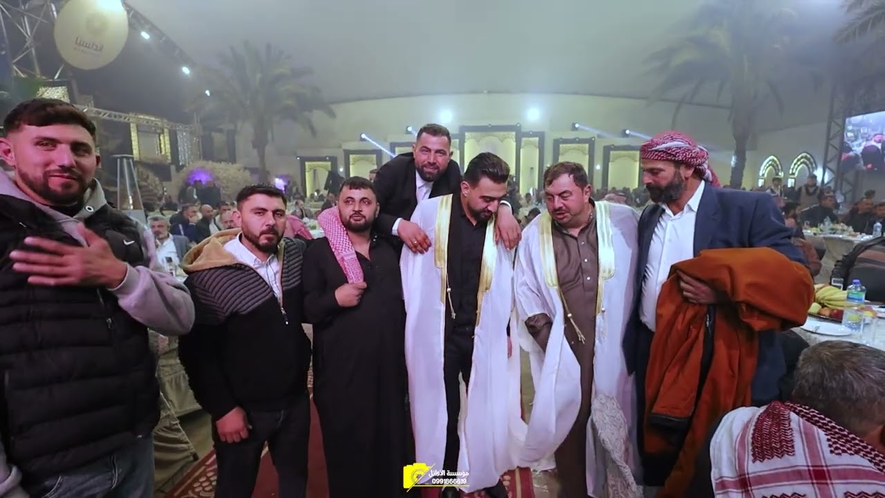 حفل زفاف العريس أحمد نجل السيد حسين حجي سلامة  جزء 4