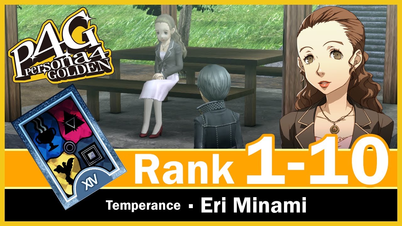 Eri MAX Social Link 1 to 10 - Persona 4 Golden