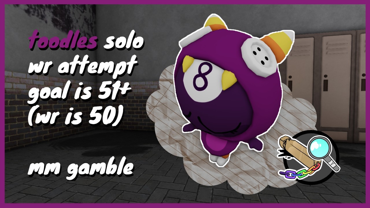 Toodles Solo WR Attempt - Goal 51+