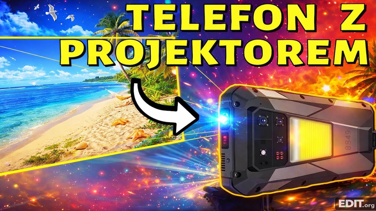 PANCERNY TELEFON, PROJEKTOR I NOKTOWIZOR - TANK 4 ŚWIETNY NA VANLIFE