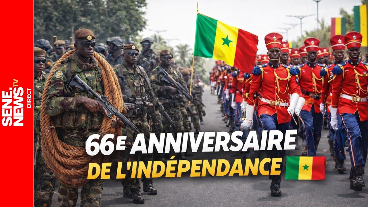 EN DIRECT : Suivez le d&eacute;fil&eacute; civil et militaire pour la 66e f&ecirc;te de l&rsquo;Ind&eacute;pendance du S&eacute;n&eacute;gal