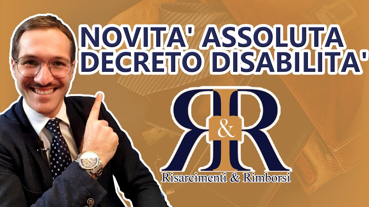 NOVITA': DECRETO DISABILITA'