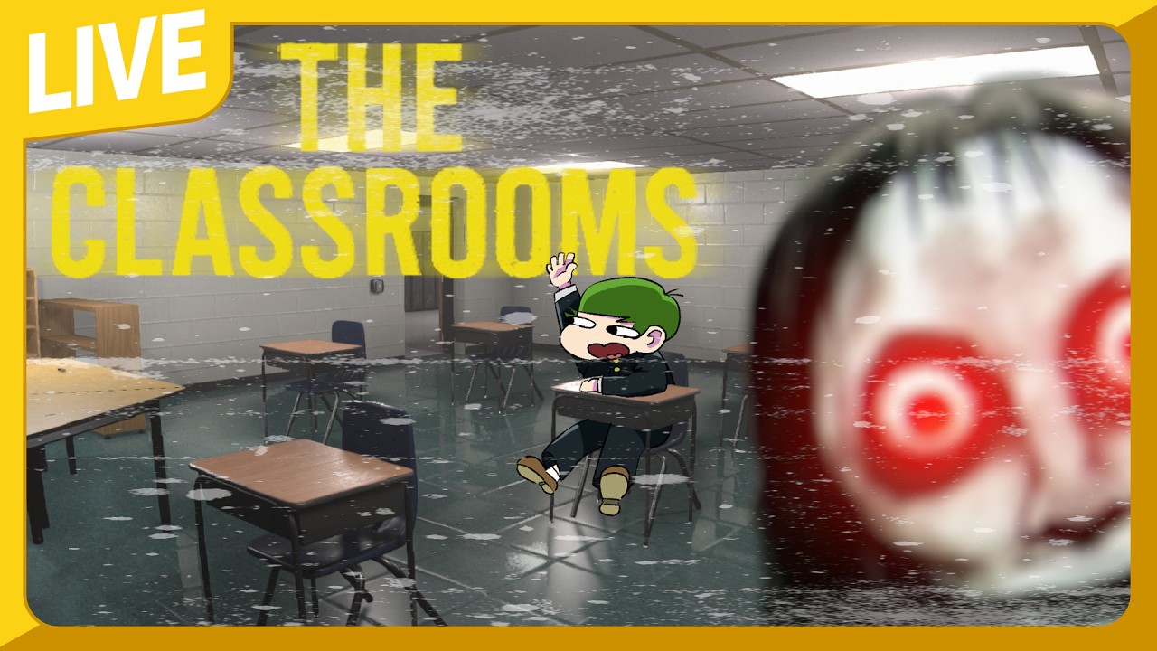 【The Classrooms】異常、奇妙、恐怖…ここから出れるのか【ホラーゲーム】