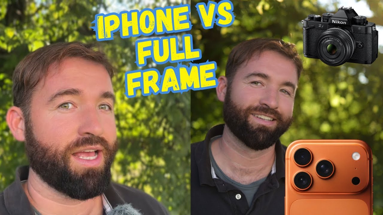 iPhone 17 Pro Max против полнокадровой камеры Nikon Zf