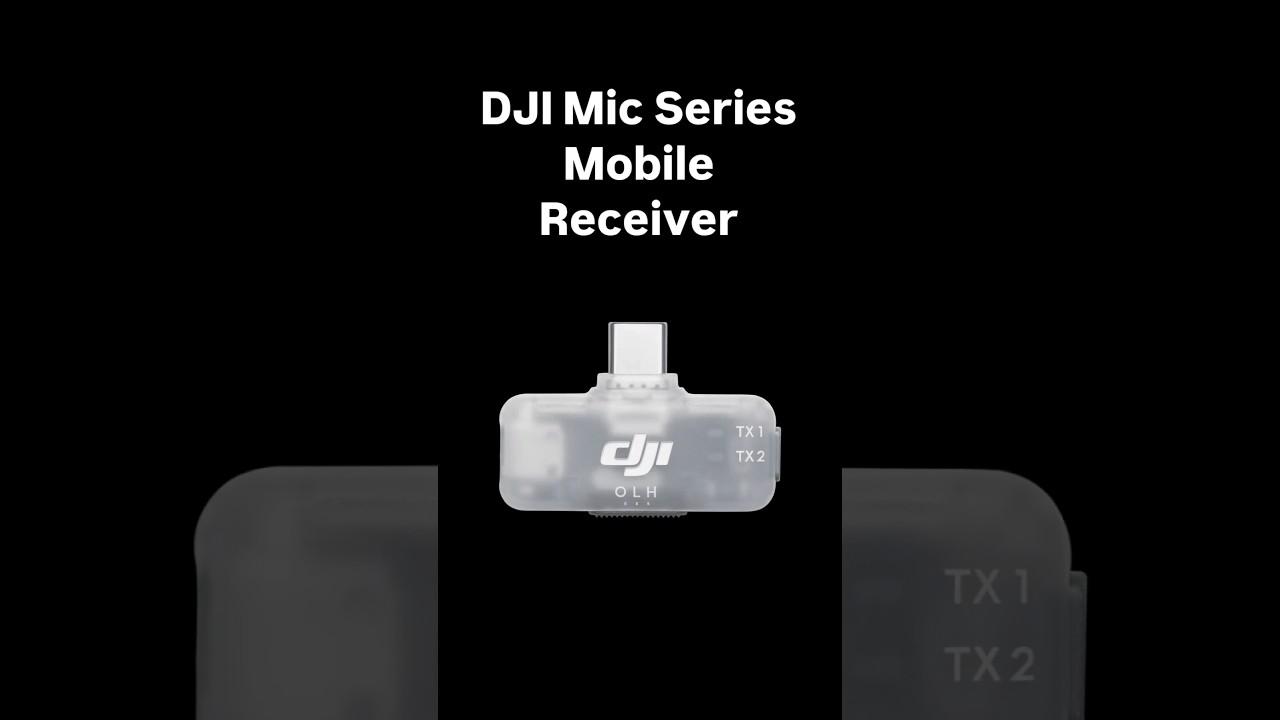 Когда выйдет мобильный приёмник DJI Mic Series? #dji #djimic