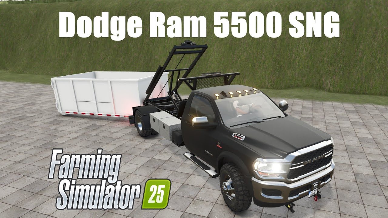 Farming Simulator 25 Mods - Dodge Ram 5500 SNG