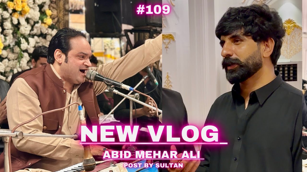 [ New Vlog ] 👍 🎶🎶🎤 #foryou #vlog #abidmeharali #views #trending #viralvideo #shorts #qawalinight