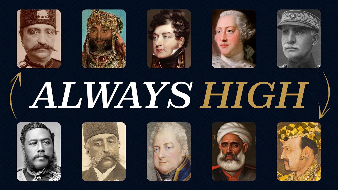 25 ROYALS Who Were HIGH All The Time #1 WILL BLOW YOUR MIND | For Sleep