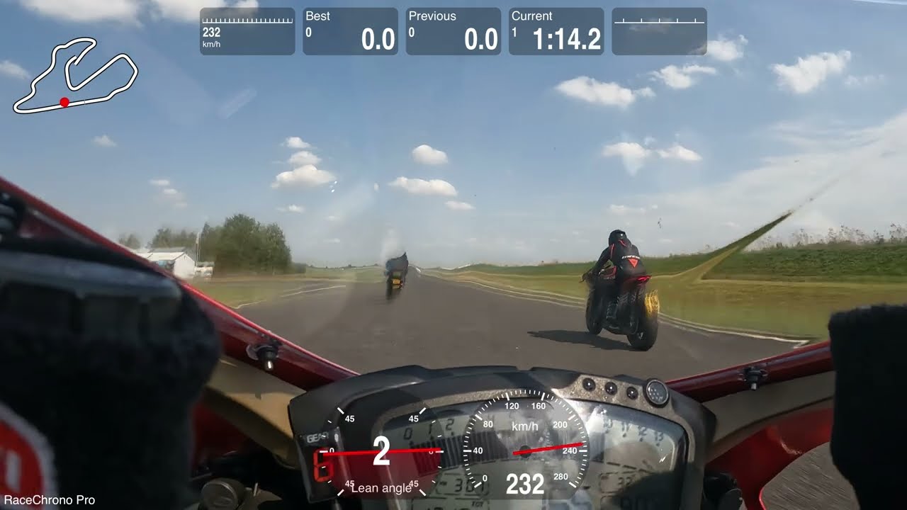 Ducati 848 Bedford Autodrome Track Day 12th August 2024