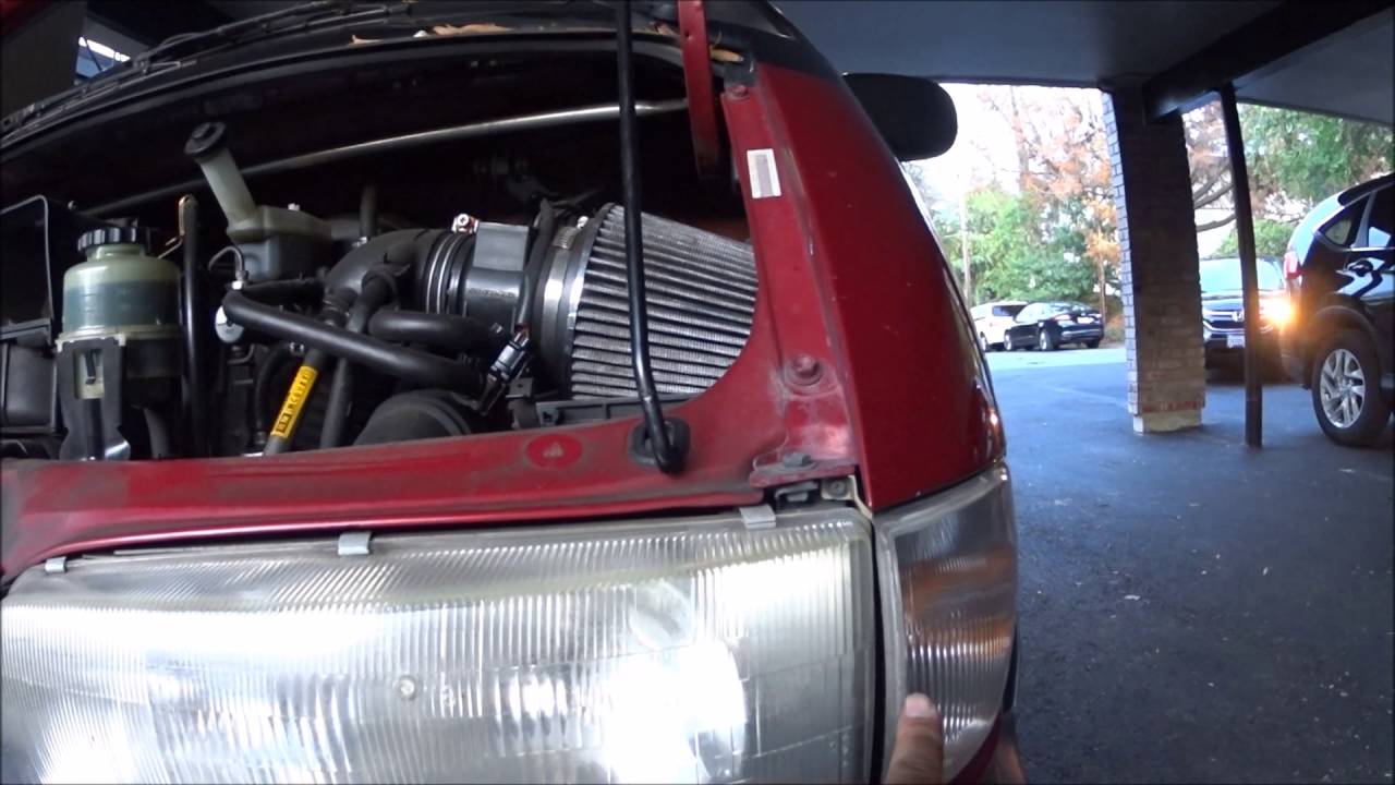 Toyota Previa Front end disassembly